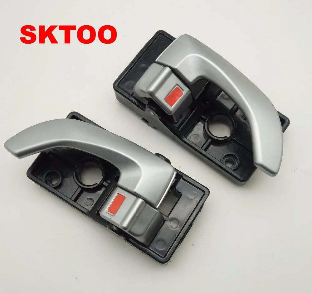 SKTOO интерьер дверные ручки для HYUNDAI TUCSON 2005-2009 2005 2006 2007 2008 2009 82610-0L010 82620-0L010