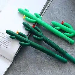 Гелевая ручка с кактусами суккуленты милые, каваи, карандаши caneta Творческий стационарный материал Эсколар boligrafo kalem шариковые ручки