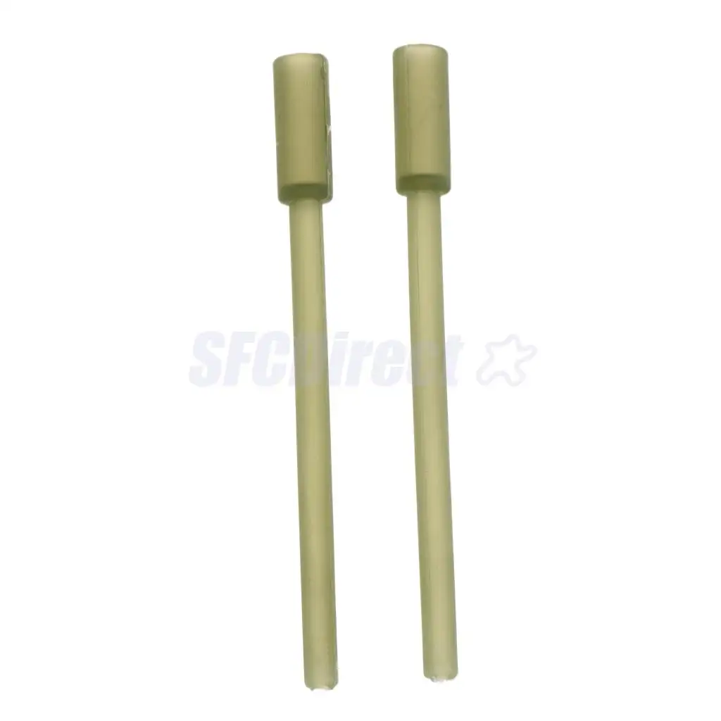 10/20/30pcs Carp Fishing Hard Inline Lead Inserts Shockleader Sleeve Making Equipment Deep Zone Teriminal Tackle