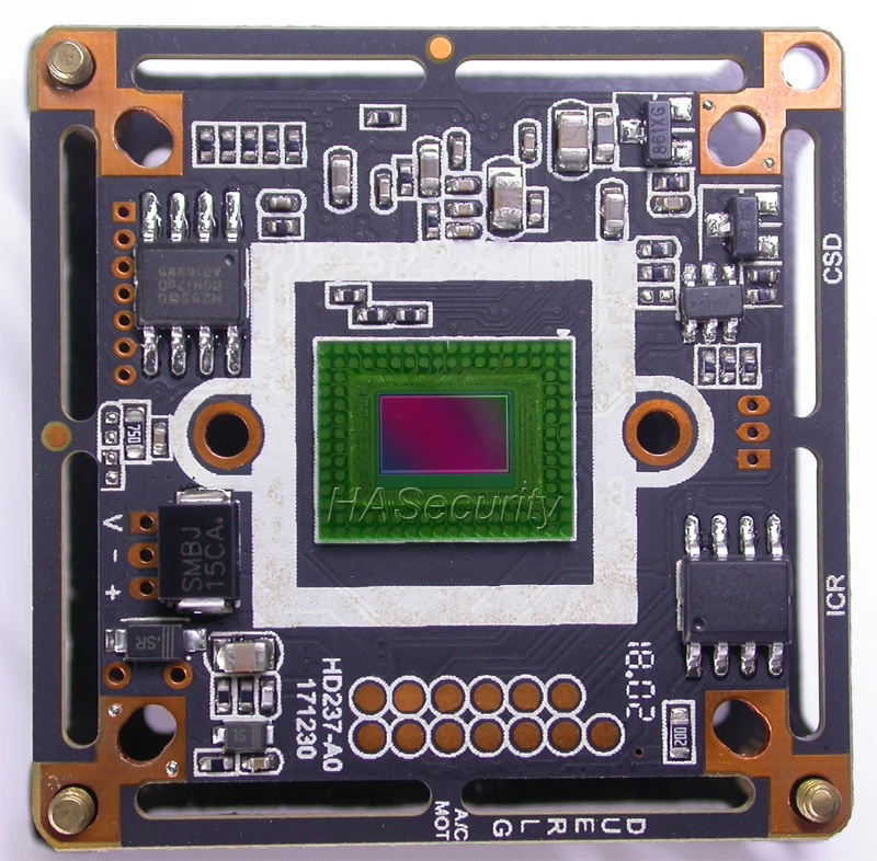 Цветная линза ночного видения F0.95 StarLight камера видеонаблюдения модуль платы PCB + OSD