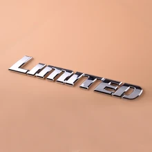 Citall carro 3d chrome abs emblema adesivo de luxo edição limitada carta emblema logol apto para toyota highlander 2016 2017 2018 2019