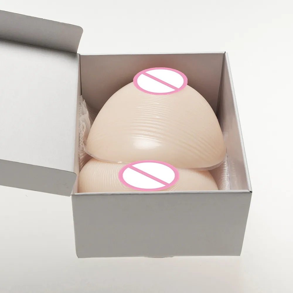 

1200g/pair Realistic Silicone Breast Forms Transgender CD Boobs Enhancer Cup DD Crossdresser Fake Breast