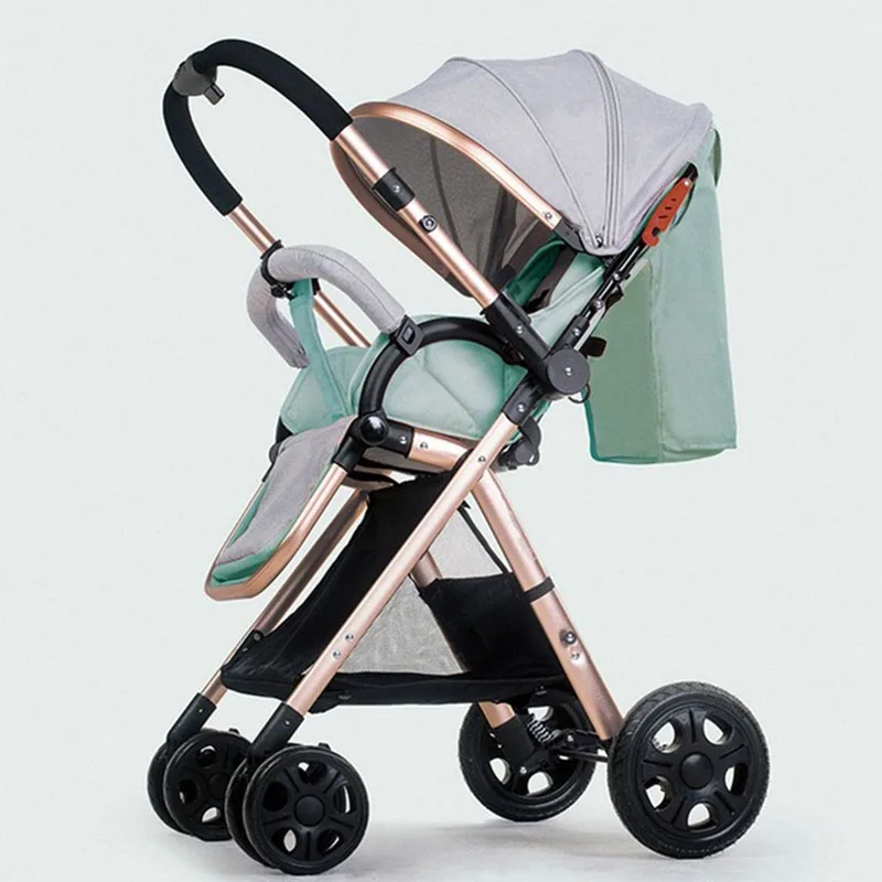  Baby stroller two way baby stroller folding portable trolley umberlla mini lightweight stollers str