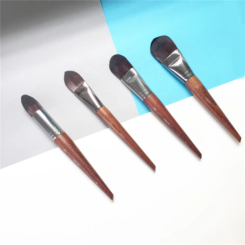 

bdbeauty Foundation Brush Large-108 Medium-106 Small-104 Precision-100 for Cream Liquid Foundation- Beauty makeup Blending Tools