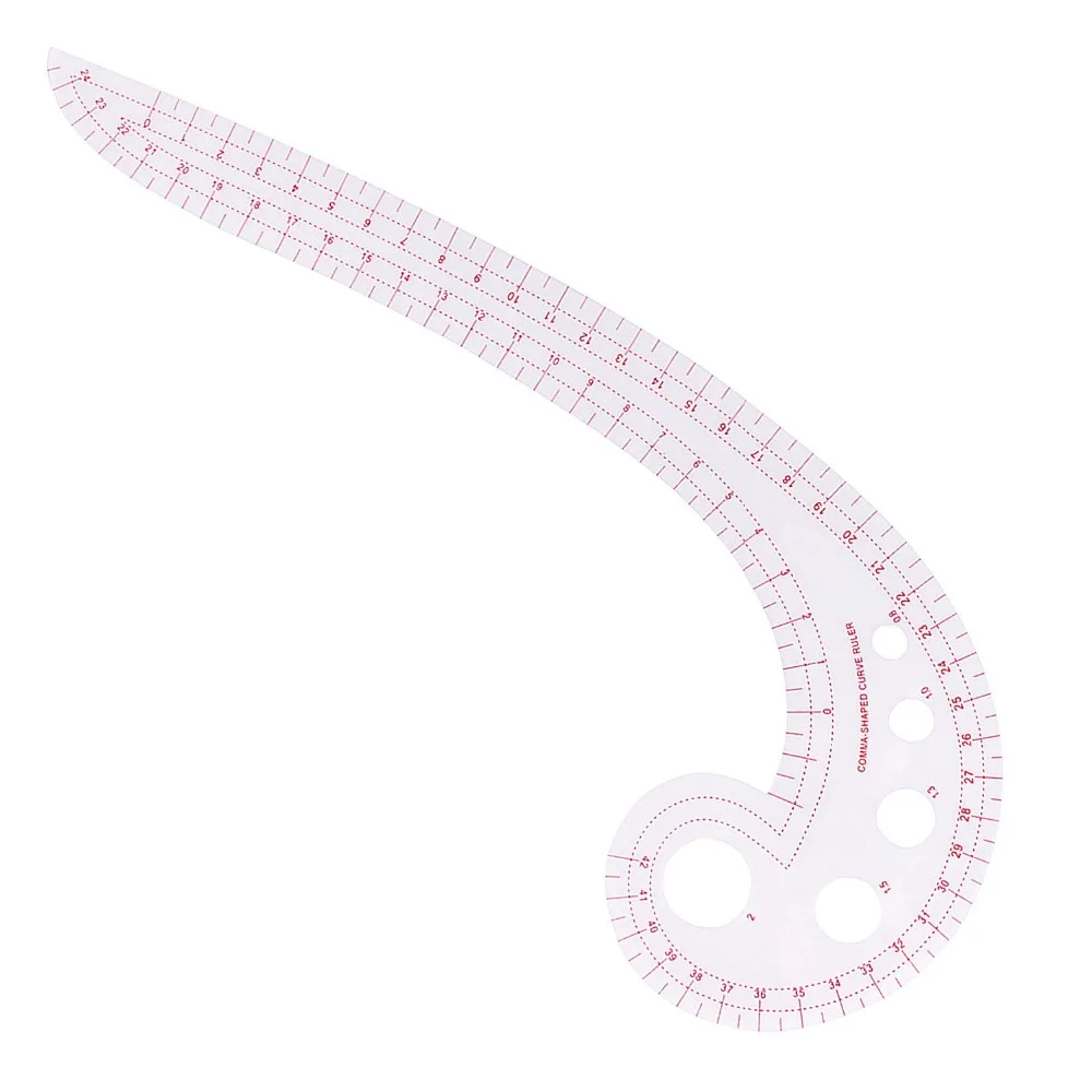 Sewing Tools 4Stlye Sew French Curve Metric Shaped Ruler Measure for Sewing Dressmaking Pattern Design Bendable Drawing Template