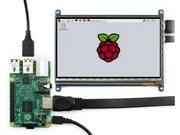 Waveshare 7 дюймов HDMI lcd(C) 1024*600 емкостный сенсорный экран HDMI интерфейс для Raspberry Pi BB Черный и банан Pi/Pro