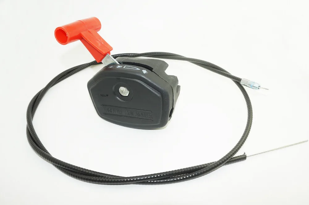 Heavy Duty UNIVERSAL 53" THROTTLE CABLE & LEVER FITS MANY LAWNMOWER