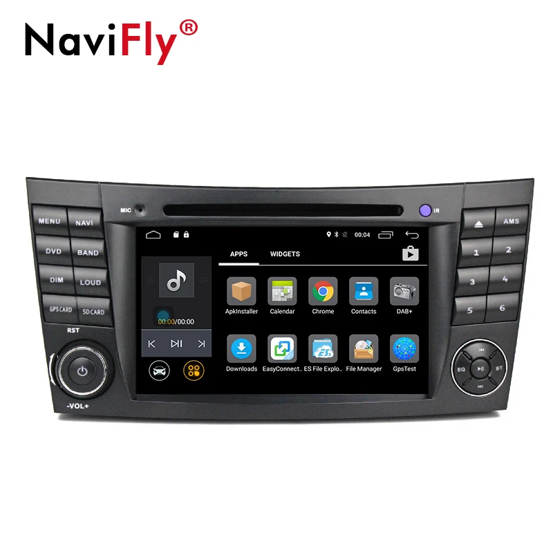Perfect Quad Core 2DIN Android 7.1 Car DVD player radio audio for Mercedes/Benz E Class W211 CLK/W209 w219 with GPS Navi 4G wifi BT RDS 2