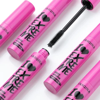 

Waterproof 5D mascara lengthening Mink eye Lash Mascara magic fiber black extension eyelash Curling not blooming eye Makeup