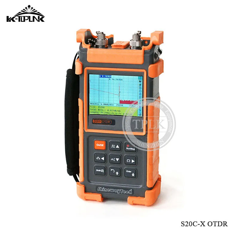 Ручной для ShinewayTech S20C/X OTDR PON оптический рефлектометр 1310/1550/1625nm SM Визуальный