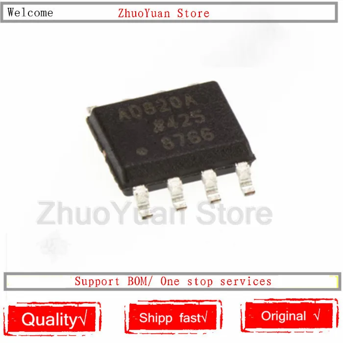 1 шт./лот AD820ARZ AD820 Chip SOIC8 новый оригинальный|Голосовые модули