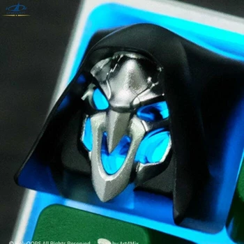 

[HFSECURITY] OW Vanguard Death Transparent Backlit Metal Keycaps for Overwatch Mechanical Keyboard
