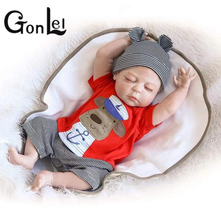

Bebe Reborn 55cm Soft Silicone Reborn Baby Dolls Lifelike Silicone Body Newborn Babies Silicone Toys Kids Birthday Best Gifts