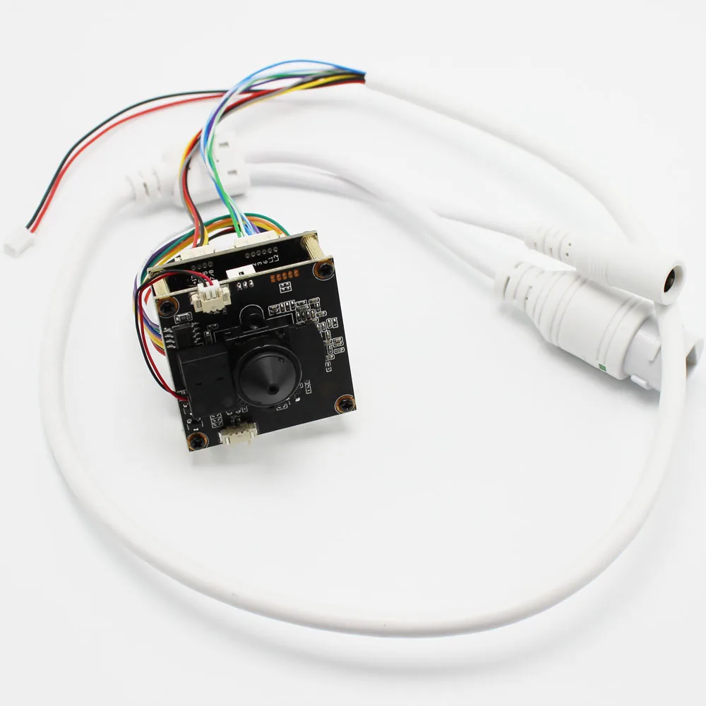 Placa do Módulo de Câmera ip com Pinhole Faça Você Mesmo 3.7mm Lente Ircut Hi3516e 1080 p Ipc Câmera Interna Móvel App Xmeye Onvif H.265 Poe 9 Cheap Câmeras de vigilância