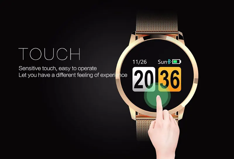 VERYFiTEK Q8 Heart Rate Monitor Smart Watch Blood Pressure Oxygen SmartWatch IP67 Pedometer Men Women Sport Fitness Watches (7)