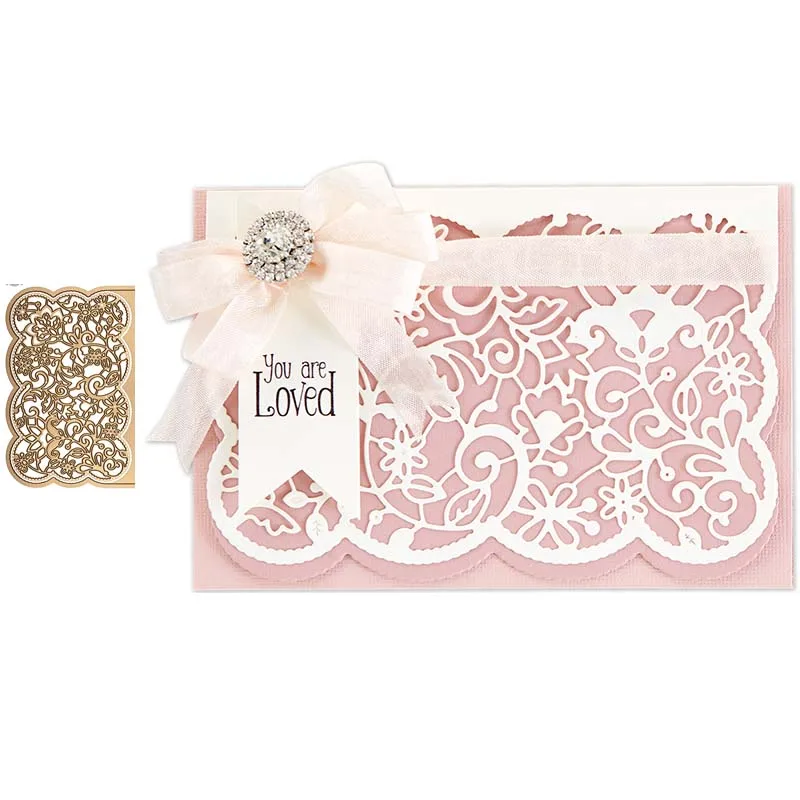 

Metal cutting dies SP LACE cut mold Scrapbook paper craft knife mould blade punch stencils