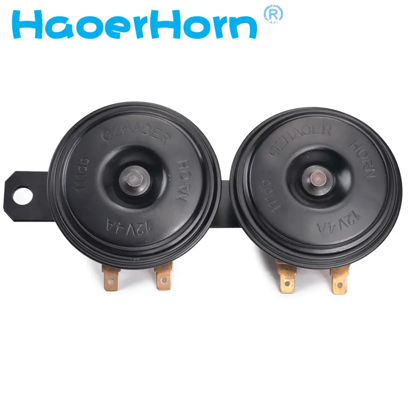 Auto horn 12V Sound Crisp Elegant Disc Horn Toyot Special purpose Disc loud horn 115db car truck