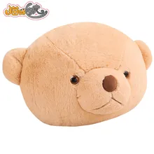 Милые животные Подушка плюшевый игрушечный медведь голова Подушка панда Подушка домашняя подушка