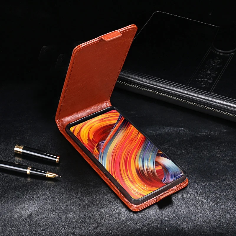 IDEWEI для Xiaomi mi x2 случае 4 цвета Высокое качество вверх вниз Флип кожа + ТПУ телефон