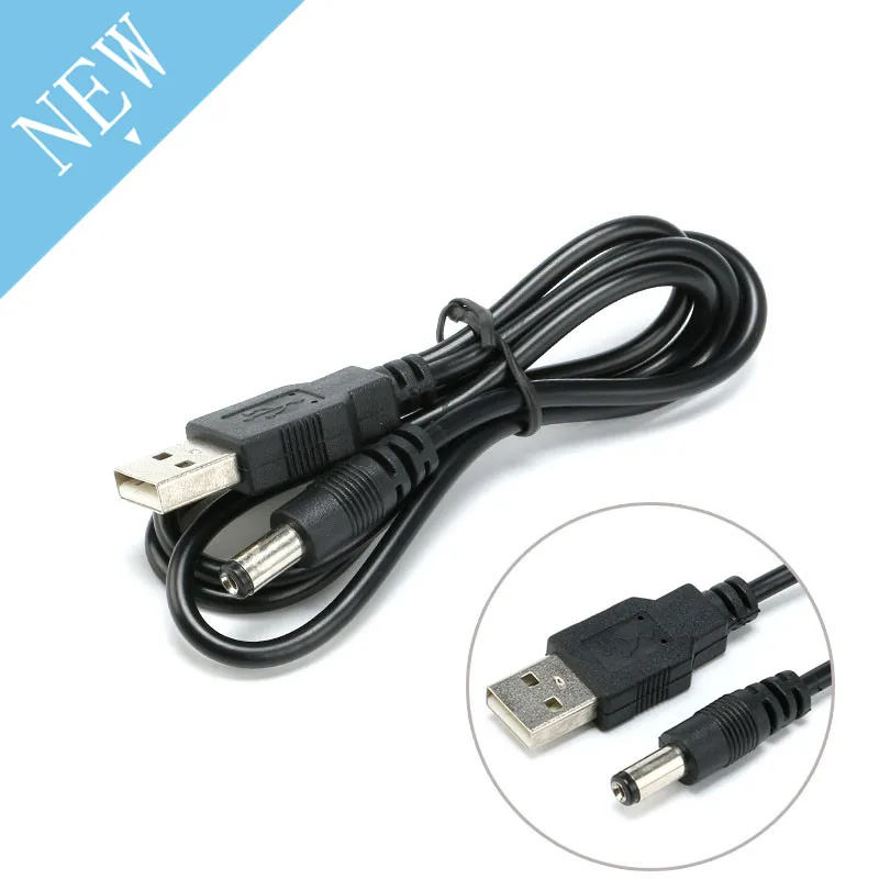 Кабель питания USB 2 0 для DC 5 мм x 1 8 м поддержка В соединительный кабель зарядного