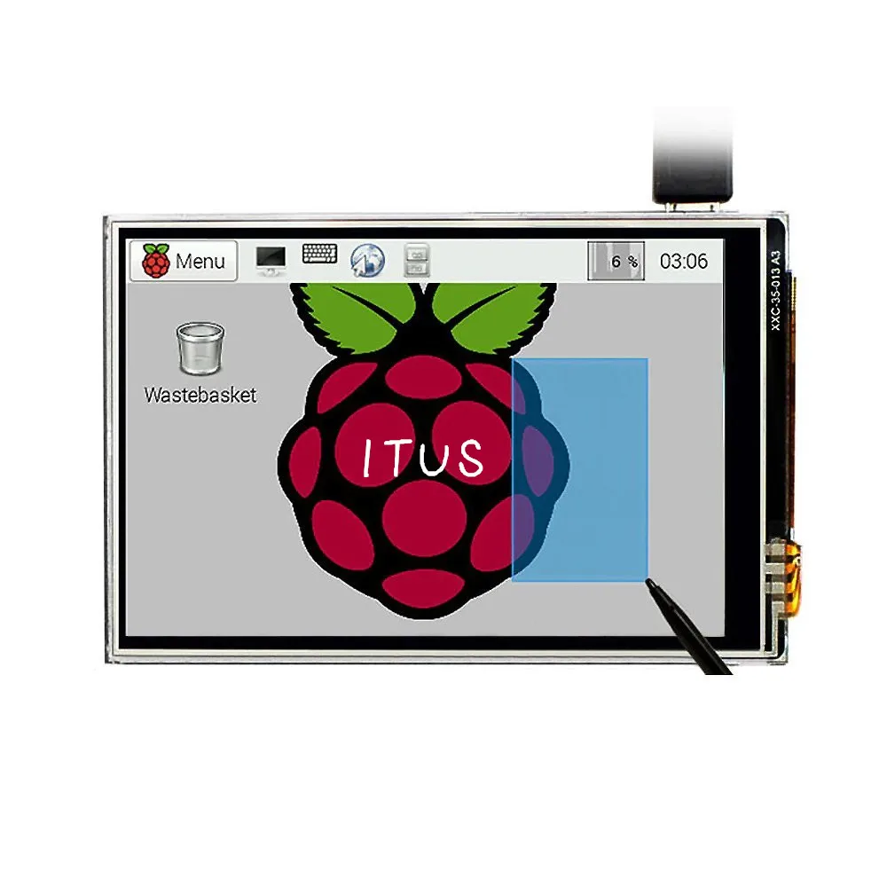 3,5 LCD TFT сенсоный экран Дисплей сенсорный экран+ стилус для Raspberry Pi 3 Модель B+/Raspberry Pi 3 Model B доска комплект
