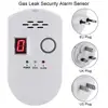 110-240V Gas Detector Alarm Wireless Digital LED Display Natural Leak Combustible Gas Detector For Home Alarm System ► Photo 1/6