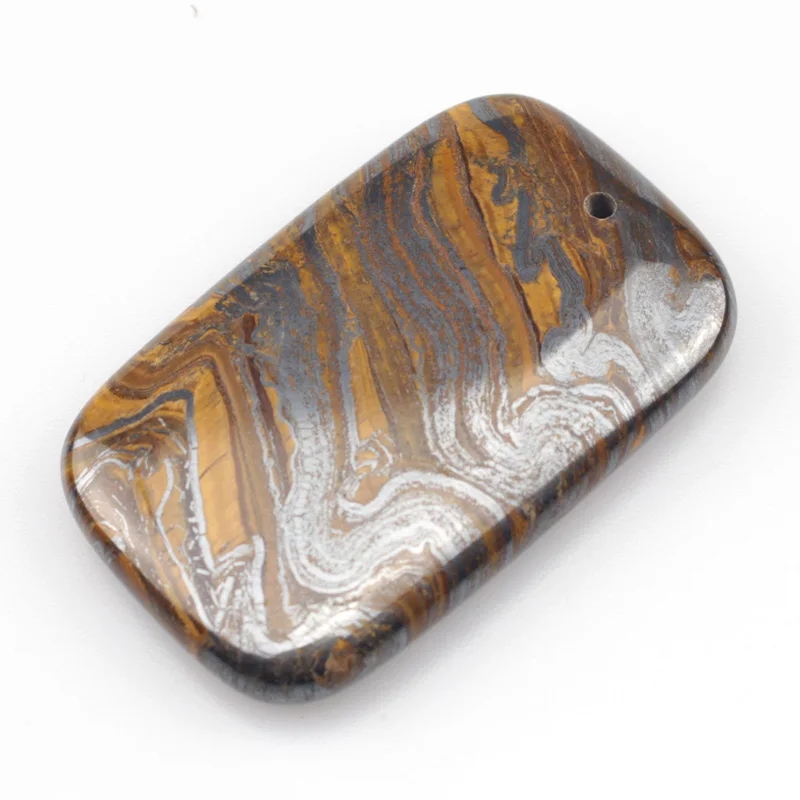 

35x55mm natural tiger eye pendant natural stone beads pendant DIY jewelry beads for brave man free shipping