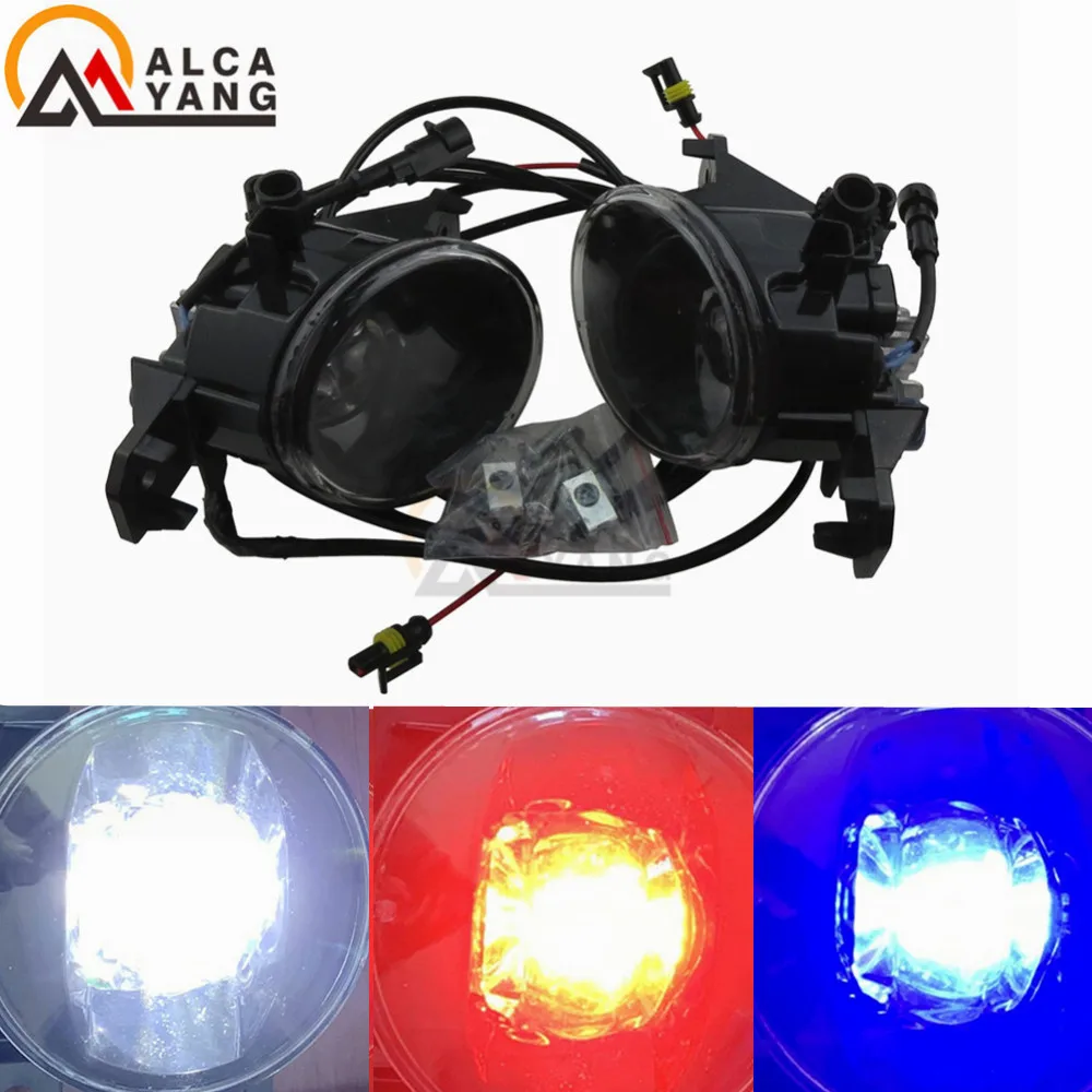 

Malcayang LED Front Devil Eye Fog Lamp Assembly Fog Light For Nissan Almera 2/II Hatchback (N16) 2001-2006 Car Styling