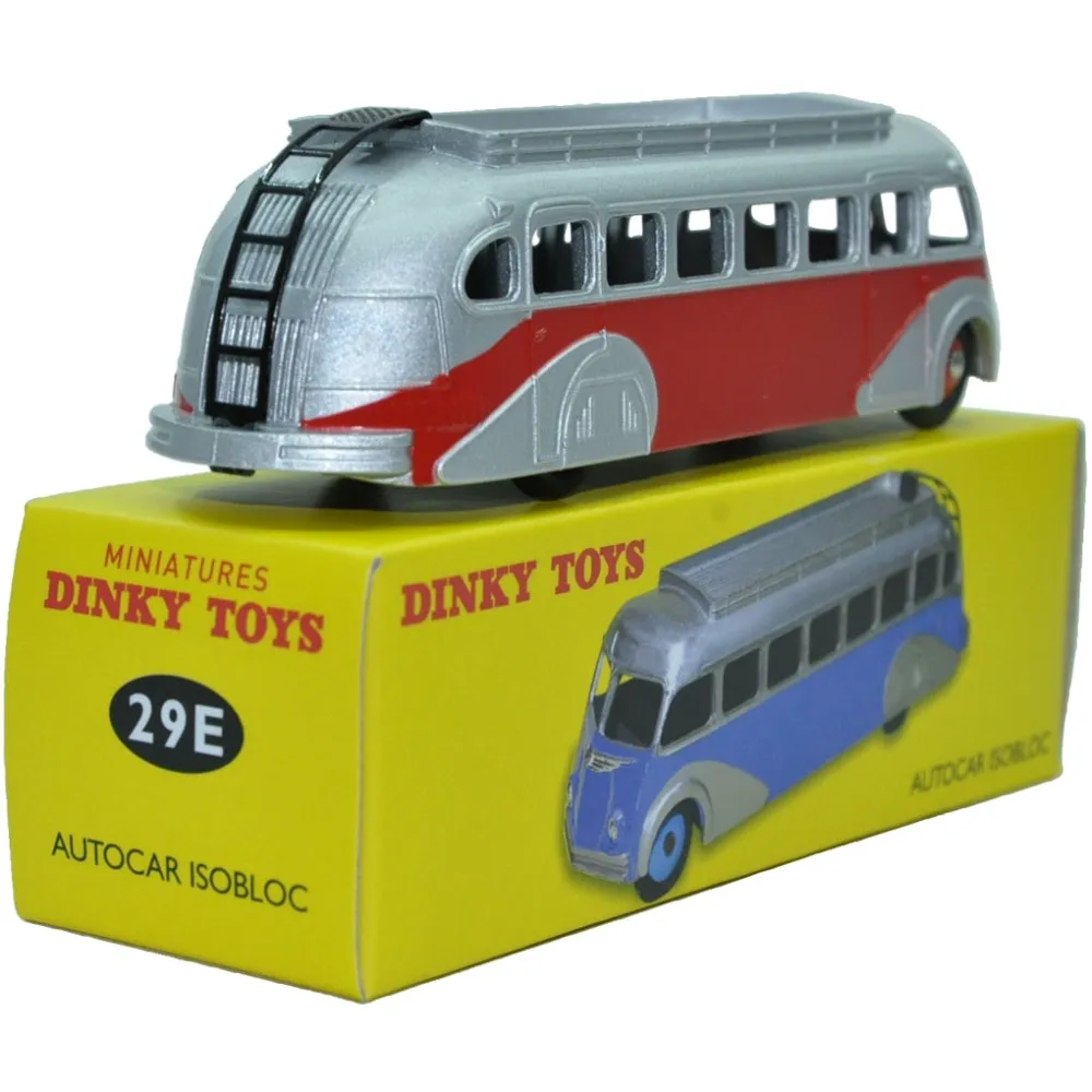 2pcs Atlas Dinky Toys 1:43 Miniatures AUTOCAR ISOBLOC 29E Diecast Car Model 