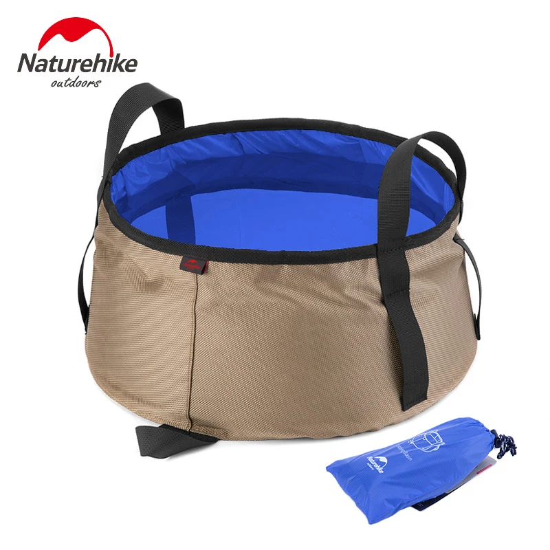 Naturehike في 10L المحمولة في الهواء الطلق جولة للطي المياه مغسلة التخييم نزهة أكسفورد غسل دلو حقيبة خفيفة حوض غسيل Naturehike في 10L المحمولة في الهواء الطلق جولة للطي المياه مغسلة التخييم نزهة أكسفورد غسل دلو حقيبة خفيفة حوض غسيل