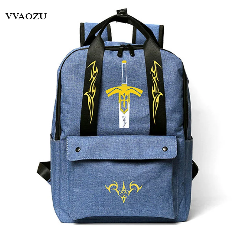 Японское аниме Fate/Grand заказ Оксфорд рюкзак унесенный спиралью школьный рюкзак Кумамон 14 дюймов ручной чемодан для ноутбука пакет с ручками