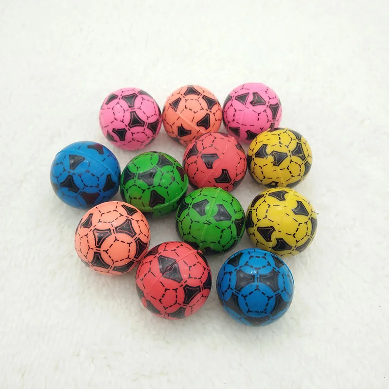 

10pcs Children Toy Ball Colored Bouncing Ball Rubber Outdoor Toys Kids Sport Games Elastic World Cup Juggling Jumping Balls