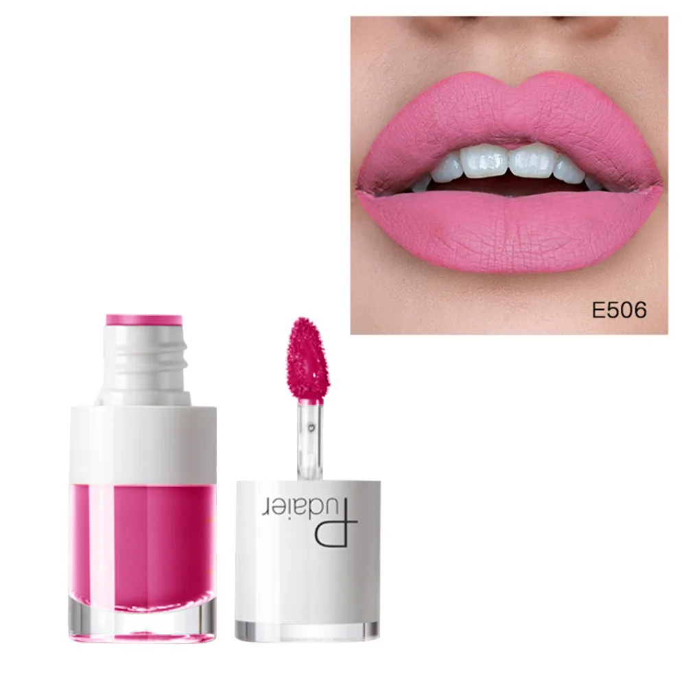 

genuine 16 colors matte liquid lip gloss moisturizing lipstick waterproof non-stick cup lip glosses long lasting tint lipsticks