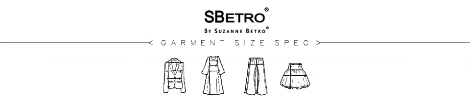 D Garment size spec