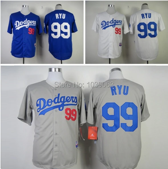 ryu dodgers jersey
