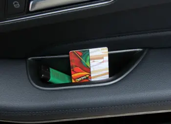 

4pcs Door Container Armrest storage Box For Benz E-Class W212 2010+ Except 2dr