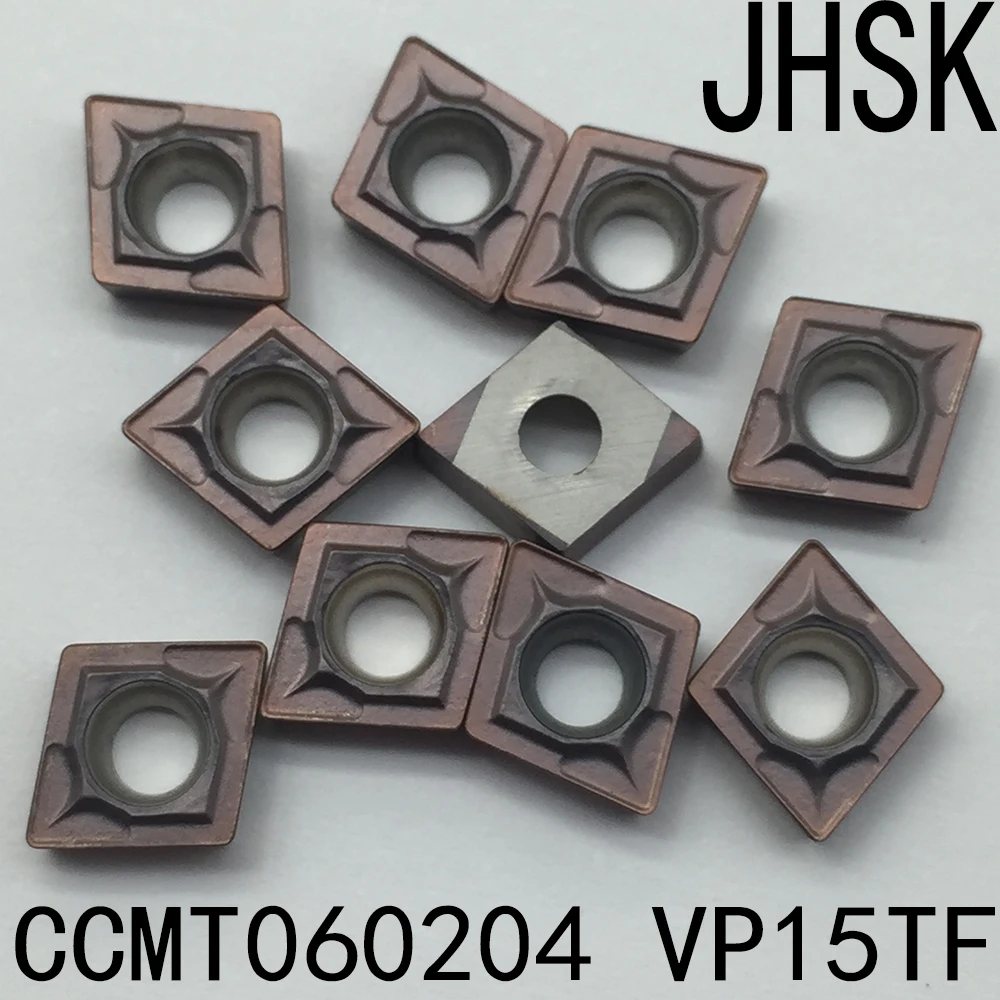 

10~100pcs CCMT060204 CCMT21.51 VP15TF Original Internal Lathe cutter Turning Tools Carbide inserts arron cnc tools high quality