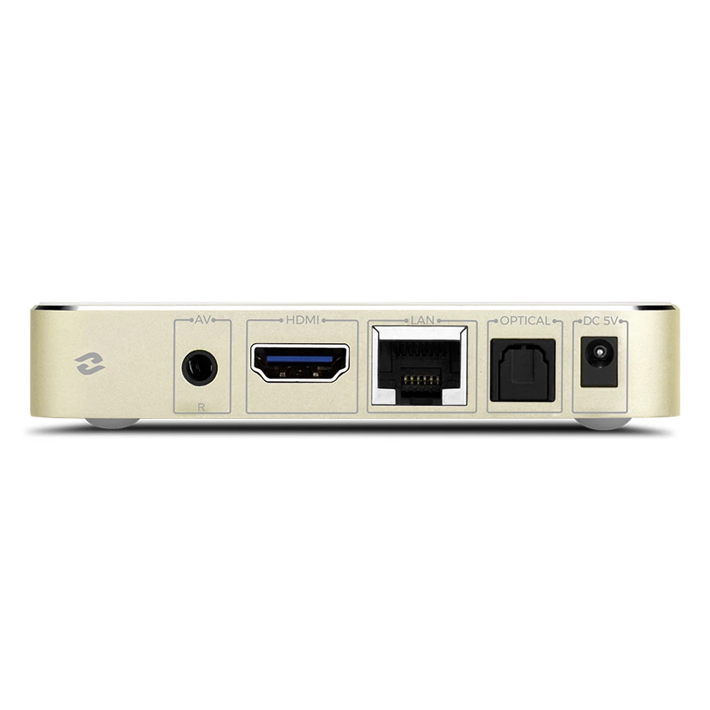 ZIDOO H6 PRO ТВ Box Android 7 1 4 К Quad core Декодер каналов кабельного телевидения Bluetooth 10Bit 2 ГБ DDR