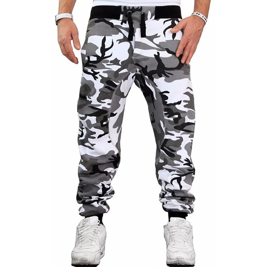 ZOGAA хип хоп мужские брюки Comouflage для бега, фитнеса, армейские штаны для бега, штаны для бега, Мужская одежда, спортивные штаны, Лидер продаж