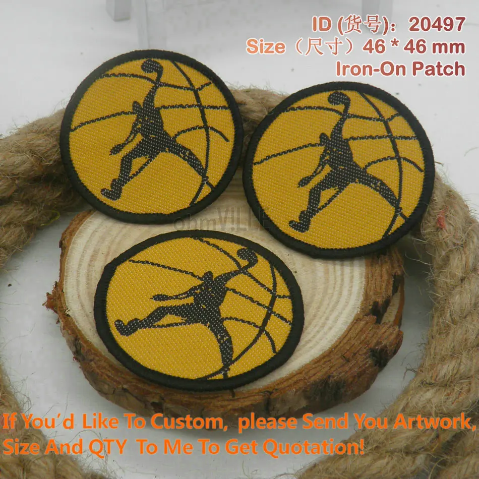 20497 Nba Basketball Iron On Patches Of Embroidery "accept Customized