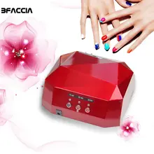 Bfaccia 36 W УФ светодиодный лампы ногтей Сушилка 5 видов цветов в форме ромба Светодиодный УФ-лампы для ногтей, лампа отверждения для УФ светодиодный гелевое покрытие для ногтей Nail Art инструменты