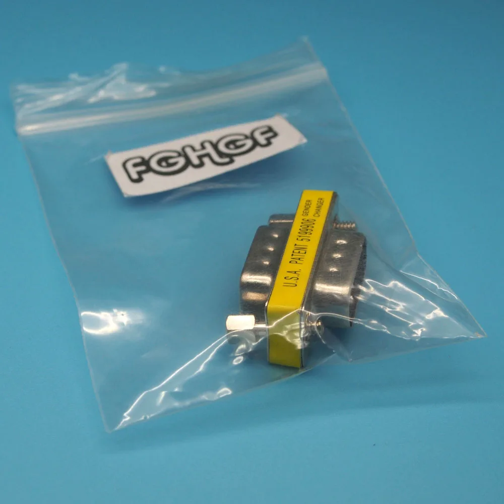 DB9 어댑터 RS232 9Pin to 9pin male to male 어댑터 VGA 커넥터 무료 배송