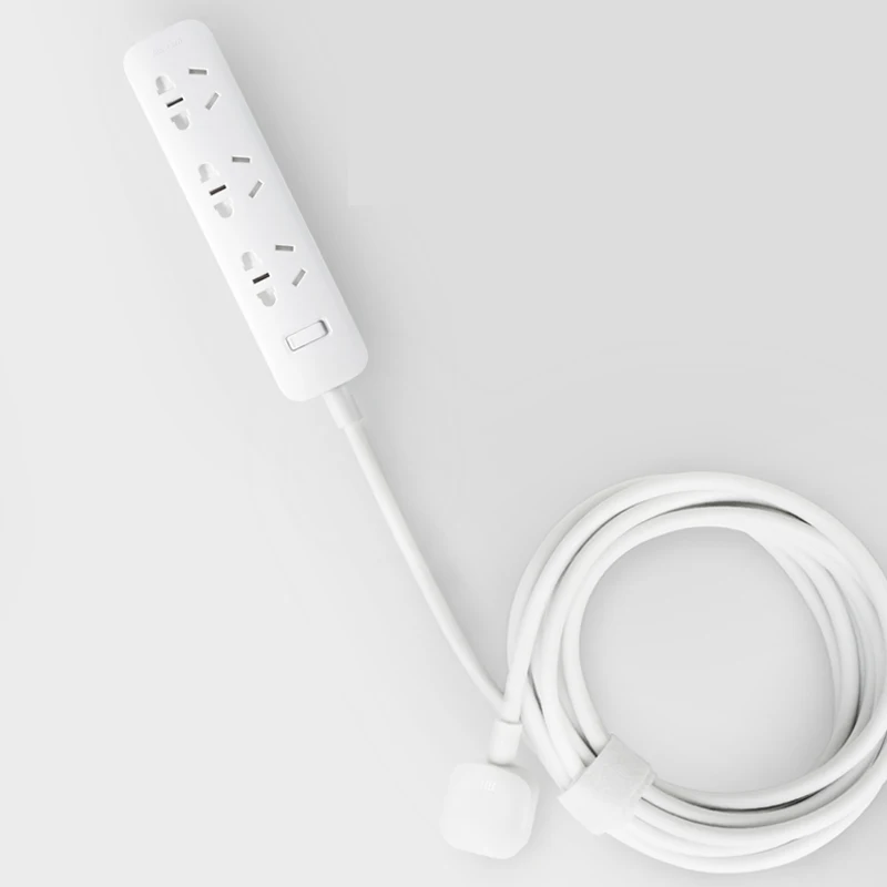 Xiaomi Mi 3 розетки Smart power Strip Plug Интеллектуальный Электрический Мультиадаптер 5 м