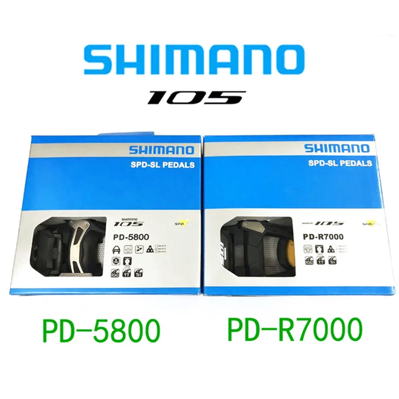 Shimano دراجة دواسة 105 PD R5800 R7000 دراجة حارة SPD دواسة الذاتي قفل أجزاء باستخدام سباق SH11 زلق لوحة دراجة أجزاء Shimano دراجة دواسة 105 PD R5800 R7000 دراجة حارة SPD دواسة الذاتي قفل أجزاء باستخدام سباق SH11 زلق لوحة دراجة أجزاء