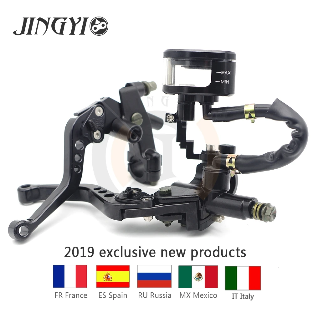 

CNC Motorcycle Brake Clutch Lever Master Cylinder Pump for 400 hornet suzuki gsf 600 cbr250r hornet 900 yamaha dt 125 #EB131