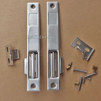 

HOT Stainless Steel 90 Type Aluminum Alloy Automatic Window Lock Push/Pull Window Fittings Lock Catch Sliding Door & Window Lock