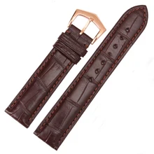 Alligator Leather Watchband Strap NEW 20mm 21mm 22mm for luxury Men WristWatch TOP Grade Watch Bracelets
