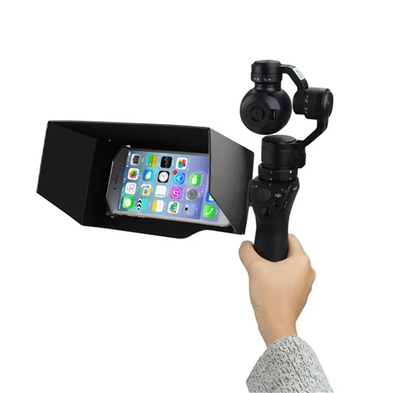 DJI OSMO 4K Camera 3-Axis Handheld Gimbal Smartphone Sunhood/Foldable Hood 5.5 Inch Sun Shade for OSMO Accessories DJI OSMO 4K Camera 3-Axis Handheld Gimbal Smartphone Sunhood/Foldable Hood 5.5 Inch Sun Shade for OSMO Accessories