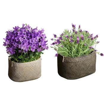 

Storage Handle Basket Toy Storage Basket Plant Flowerpot Basket Fruit Vegetable Basket