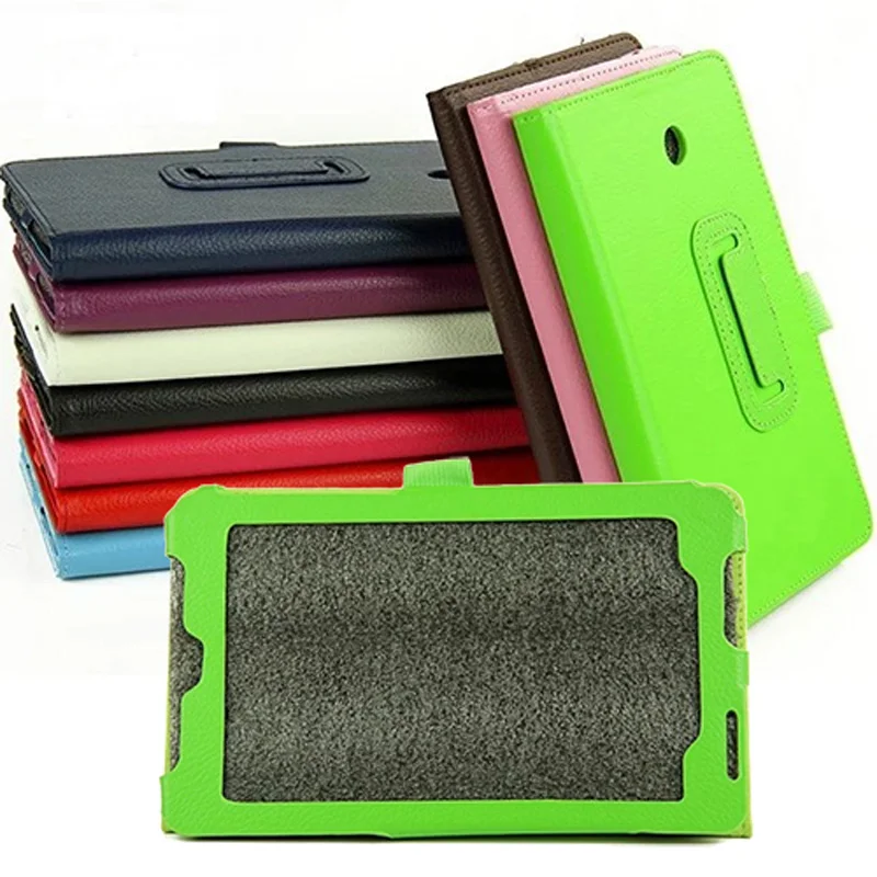 2-Folding Luxury Folio Stand Leather Case Magnetic Protective Cover For ASUS FonePad HD 7 ME372 ME372CL ME372CG K00E K00Y 7&quot |